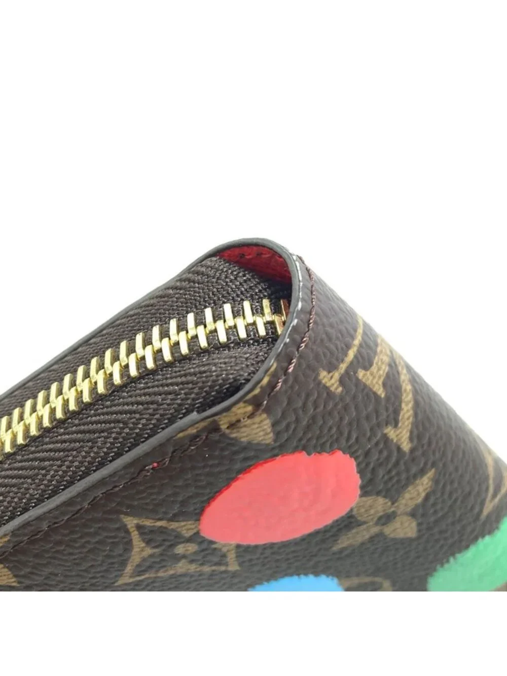 Louis Vuitton Zippy Wallet Yayoi Kusama Monogram Canvas